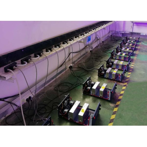 Purple 395nm Uv Led Curing Machine , LED Uv Light Curing System One Year Warranty