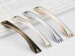 Zinc Alloy Kitchen Cabinet Hardware Pulls Classical White Cupboard Handles