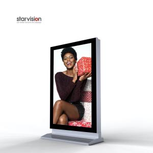 Wholesale Aluminum Frame CLP 6 Sheet Mupi Advertising , Customized Out Of Home Display from china suppliers