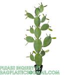 Pear Cactus Artificial Cactus Fake Big Cacti Pick Tall Faux Bunny Ear Plants for
