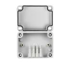 110x80x45mm IP67 waterproof plastic enclosure with internal mounting panel