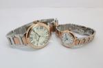 316L Couple Classic Automatic Watch Valuable Stainless Steel Case Back