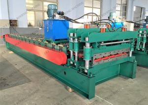 Wholesale Cr12 Trapezoidal Standing Seam Roof Panel Roll Forming Machine 1.25m from china suppliers