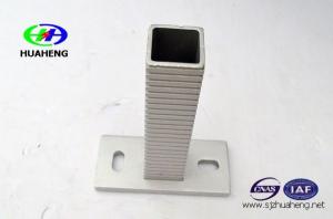 Wholesale fence pole aluminum cast base from china suppliers