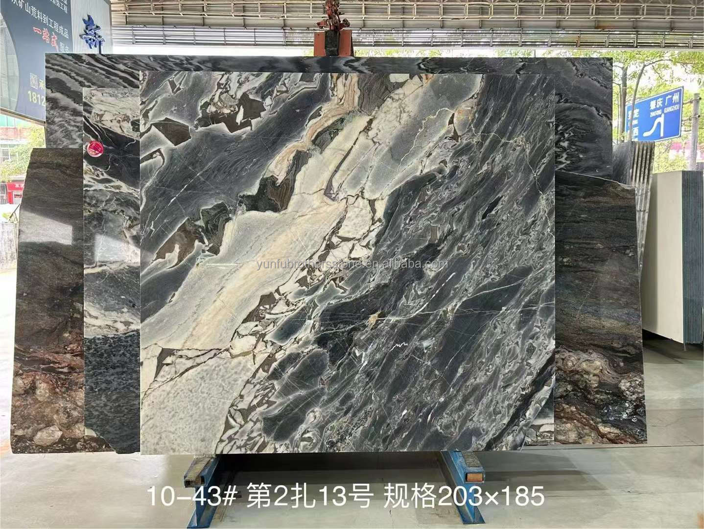 Hot Ocean White/Black Marble Wall and Flooring Tile Design Book Match Marble Elephant White Slab
