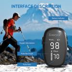 Fingrtip Blood Oxygen Monitor for Home Use Hand Held Oxymetre Professionnel