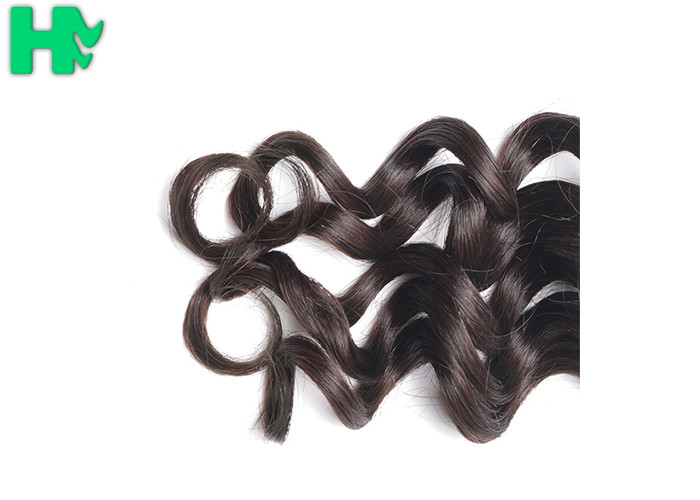 100% Natural Human Hair Extensions , Virgin Brazillian Human Hair Natural Wave Remy Hair