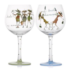 Wholesale Customized Goblet Wedding Decoration Funny Couple Sisters Home Luxury Glass Gift from china suppliers