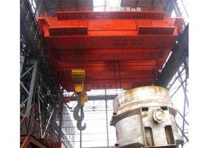 Wholesale Heavy Duty Steel Overhead 3P Ladle Crane For Steel Plant To Lift Molten Metal from china suppliers