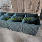 Military Hesco Bag 2.74m High Galvanized Defensive Barrier Protection Wall Made