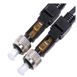 Good Stability Fiber Optic Connectors , UPC Fiber Connector For FTTH Drop Cable