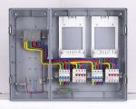 Common Shape Electric Meter Box , Industrial 400 Amp Meter Box Standard Size
