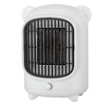 NO App-Controlled 500W Cute Design PTC Ceramic Room Desk Electric Hot Air Fan