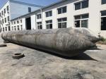 Shunhang Wear Resistance Ship Launching Airbag 1.5M X 16M For Shipyard