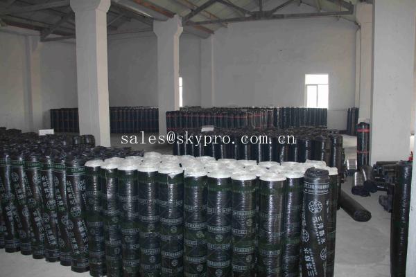 Roofing Flexible EPDM / SBS / APP Waterproof Membrane Black For Balcony /