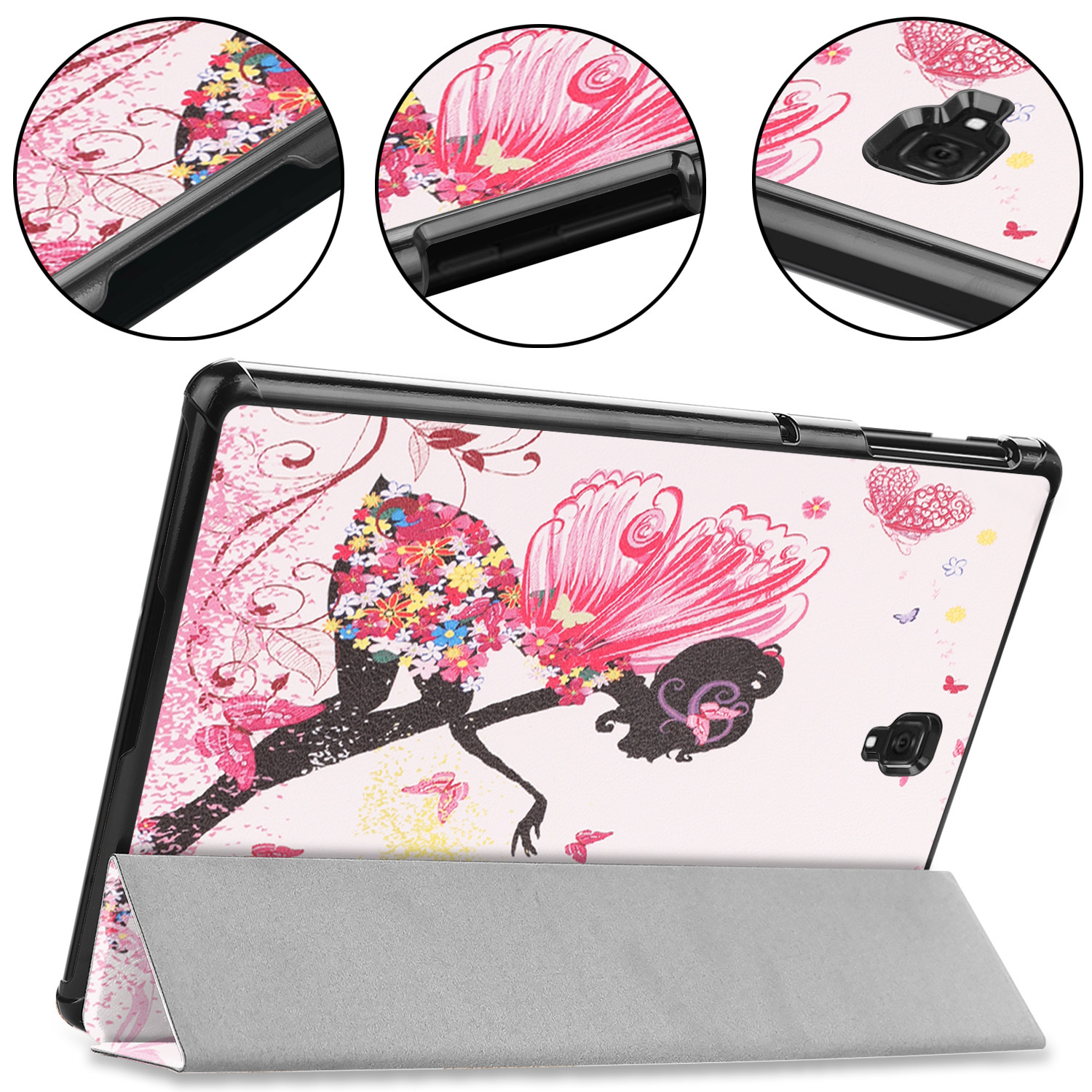 Galaxy Tab S4 10.5 Inch 2018 Case Print Cover for Samsung Tab S4 10.5'' 2018