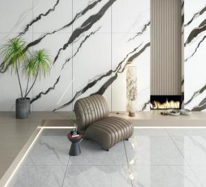 Wholesale Non-Slip Polished Glazed Porcelain Tiles And Carrara White 900x1800x9mm Interior Floor And Wall Tile For Decoration And Office from china suppliers