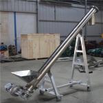 Food Grade Stainless Steel 304 Screw Conveyor For Salt
