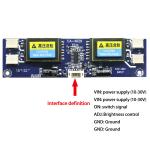CA-4029 4 Lamps Inverter Board LED Backlight Driver Board 15-22 Inch For PC