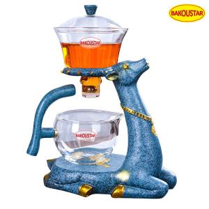 Wholesale 300ml Transparent Deer Type Heat Resistant Glass Teapot from china suppliers