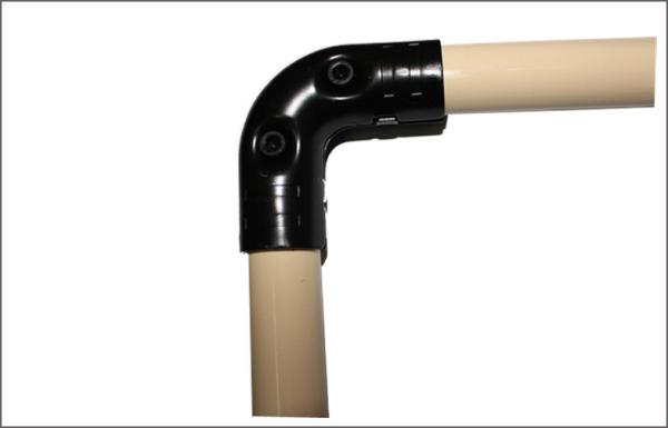 Steel Plastic Coated Pipe Metal Joint For Pipe Racks , Wear Resistant And