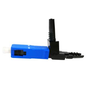 Wholesale Clamshell SC-APC Fiber Optic Quick Connector 0.3dB Insertion Loss Easily Installed 55cm from china suppliers