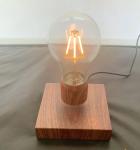 christmas gift square base magnetic levitation floating lamp bulb light night