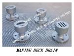 Q235-A Carbon Steel Galvanized Marine Floor Drain-Marine Round Water Leak-Marine