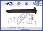 Steel 35 Railway Track Spike Grade 5.6 Customizd Rail Spike Rail Fastenings