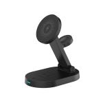 Acrylic Mirror 15W Magnetic Wireless Charger Holder For Iphone 12 13