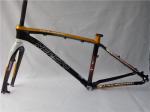 Carbon MTB Frame 26er 15"/17 NT02 Mountain Bicycle/Bike Frame Golden