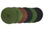 4" Flexible Diamond Polishing Pads For Stone With Aggressive Speed