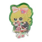 Battery Powered Household Anime Girl Alarm Clock Cartoon Time Clock Easy