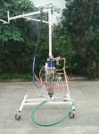 resin spray gun with fiber chopper