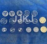 Customized Sapphire Crystal Glass 9.0 Hardness Wear Resistant To High Pressure