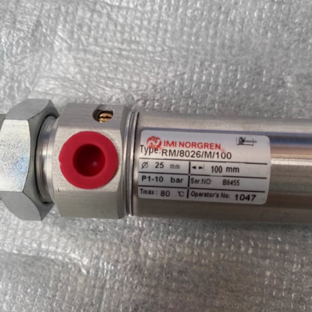 ISO Roundline Series Piston Pneumatic Cylinder RM/8012/M/30 NORGREN Double Acting