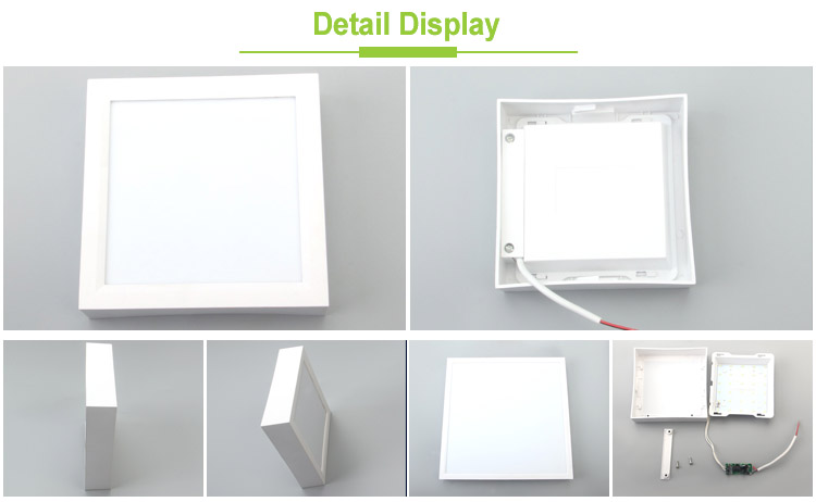 Professional LED Square Ceiling Panel 2700K-6500K 18w Surface Mounted Square Ceiling Panel