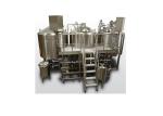 Professional 3 Vessel Brewhouse 2000L Micro Beer Brewery Equipment With Steam