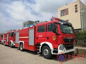 Wholesale GVW 20T 4×2 Drive 6000L Water Foam Fire Truck 2000L Foam Tanker Firefighting Vehicle from china suppliers