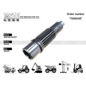Wholesale XJDG-00029 194-8280 High Precision E312C Excavator Travel Motor Shaft for Excavator Transmission System Packing Size Depend On Packing Type from china suppliers