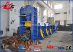 PLC Automatic Control Hydraulic Shear Baler For Waste Vehicles / Bikes