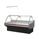 500L Deli Display Refrigerator / Meat Fish Open Top Display Cooler With Air