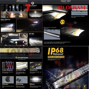 Wholesale 288W 31680LM OSRAM 20 INCH 8D LED LIGHT BAR JALN7 from china suppliers