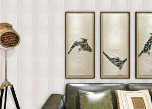 Wholesale Eco - Friendly Washable Non Woven Wallpaper For Bedding Room , Modern Style from china suppliers