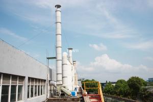 Wholesale Purified Rate Gas Purifying Particulate Wet Scrubbers 380V For Waste Air Treatment from china suppliers