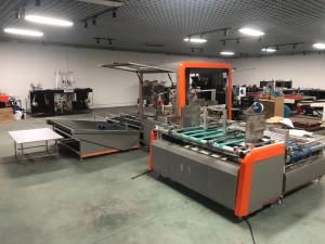 Wholesale Deshisen Folding Carton Gluing Machine 6600*2100*1600mm Electric Driven from china suppliers
