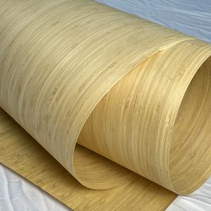 Wholesale 250x43cm Light Bamboo Wood Veneer Practical Thickened Unfinished from china suppliers