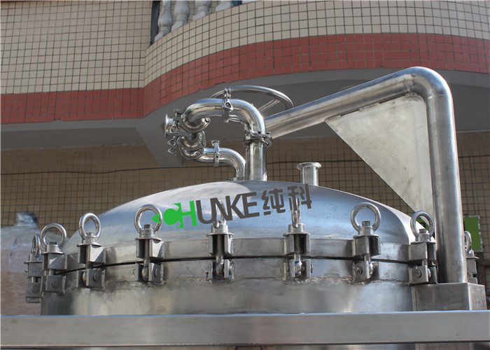 Customer 50000 Liter Bag Filter Housing Stainless Steel 304/316 Hot Water Storage Tank
