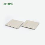 Matt Lamination Sugarcane Food Container White Paper Dinner Plates Jiurong