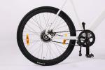 Rear Hub Motor Electric Purple Bicycle E-bike for Smooth Commuting on Highway